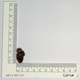 17.50ct Natural Fire Agate Cabochon