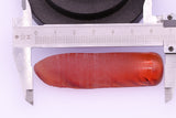 31.6-34.8gr 1pc Recrystallized Orange Padparadscha Sapphire Lab Created Rough