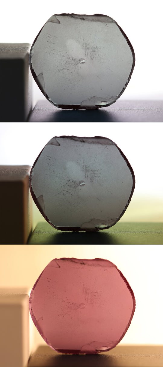 99ct Czochralski Alexandrite (Chrysoberyl) Color Change Lab Created Rough Stone