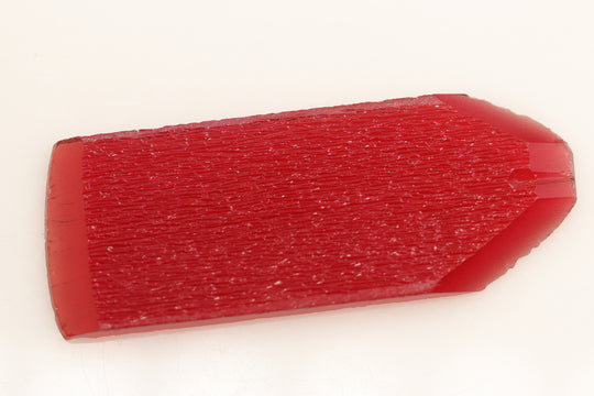 75.85ct Hydrothermal Red Beryl (Red Emerald, Bixbite) Lab Created Faceting Rough