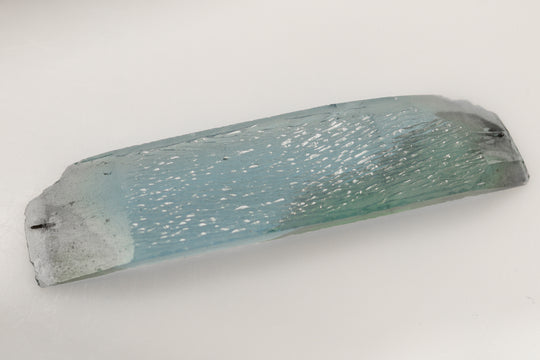 53.46ct Hydrothermal Beryl Blue Aquamarine Collectible Crystal Lab Created Rough