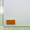 14gr 1pc Orange Jelly Opal with Red Fire Resin 15% Lab Created Faceting Rough Stone