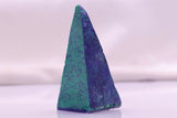 37.48gr Composite Malachite With Blue Web Lab Created Faceting Rough Stone
