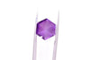 24.5-27.5ct 1pcs Purple Amethyst (Quartz) Crystal 21x12 mm Lab Created Stone