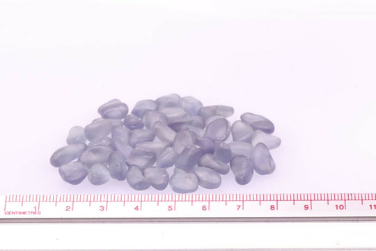 38.2gr Recrystallized Alexandrite Color Sapphire Lab Created Faceting Rough