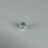 2.4ct 50pcs Round 2mm Calibrated Blue Rutile Diamond Cut Lab Created Loose Stone