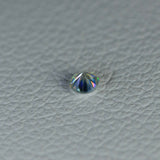 2.4ct 50pc Round 2mm Calibrated White Rutile Diamond Cut Lab Created Loose Stone