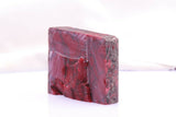 152.41gr Composite Bloody Basin Jasper Lab Created Faceting Rough Stone
