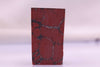 37.69gr Composite Red Dino Bone Lab Created Faceting Rough Stone