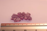 27.4gr Recrystallized Alexandrite Color Sapphire Lab Created Faceting Rough