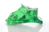 75.3gr Recrystallized Green Garnet Emerald Color (YAG) Lab Created Rough Stone